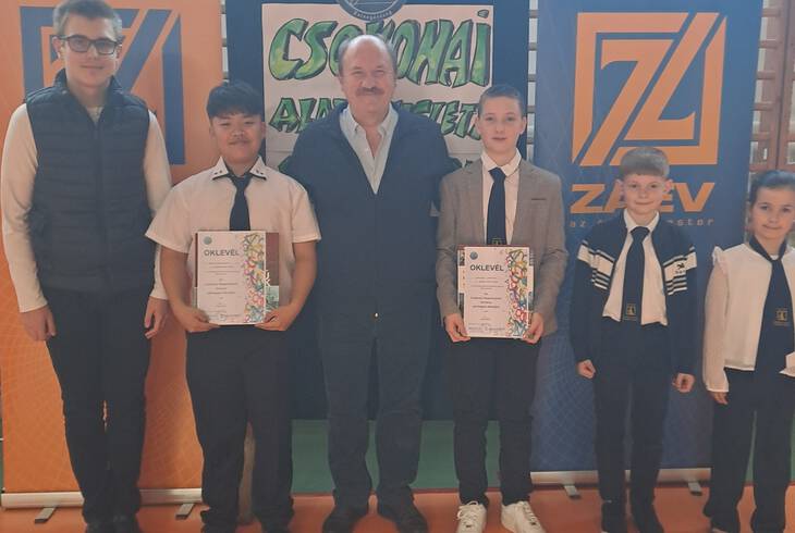 Sikerek a Csokonai Alapm�veleti Versenyen