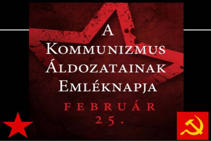 Február 25. 
A Kommunista diktatúrák áldozatainak emléknapja