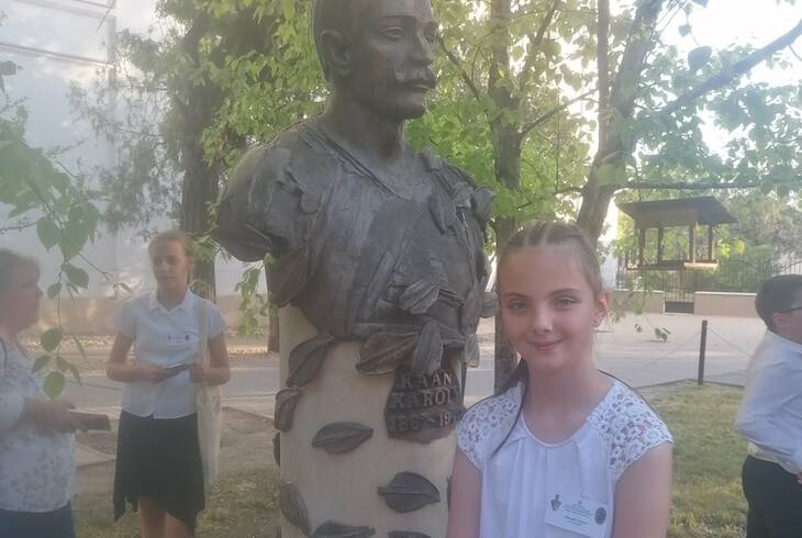 N�meth Emese a XXX. Ka�n K�roly Orsz�gos Term�szet- �s K�rnyezetismereti Verseny d�nt�j�ben
